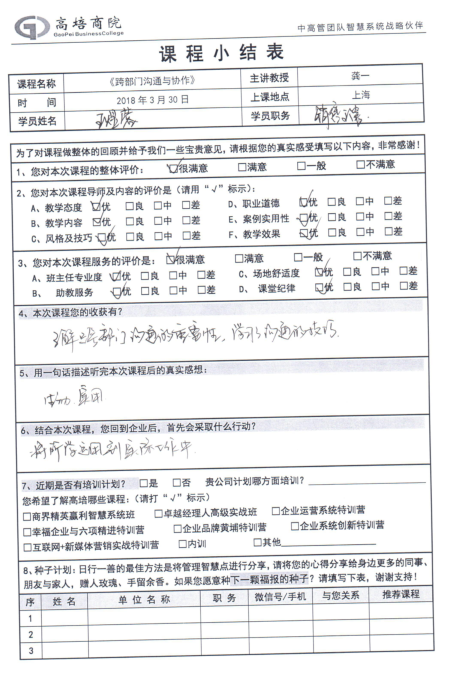 高培商院走進上藥科澤開展《跨部門溝通與協(xié)作》的專題交流