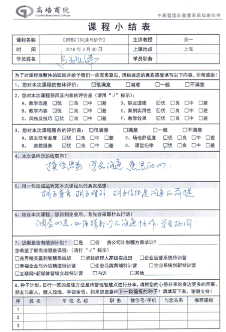 高培商院走進上藥科澤開展《跨部門溝通與協(xié)作》的專題交流