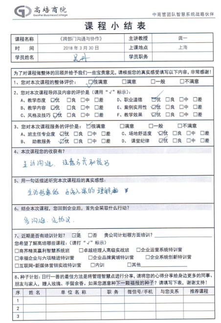 高培商院走進上藥科澤開展《跨部門溝通與協(xié)作》的專題交流