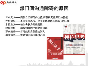 卓越經理人班管理培訓課程之溝通激勵與目標績效