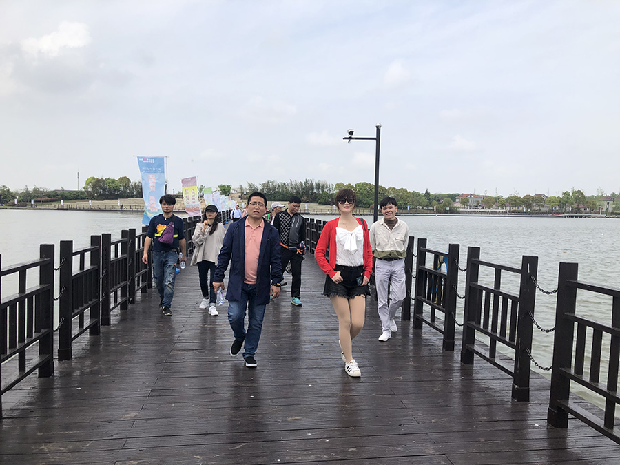 高培團(tuán)隊(duì)崇明花博會(huì)之旅