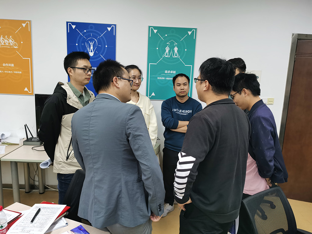 上海某信息股份有限公司開展《團隊執行力提升》專題培訓