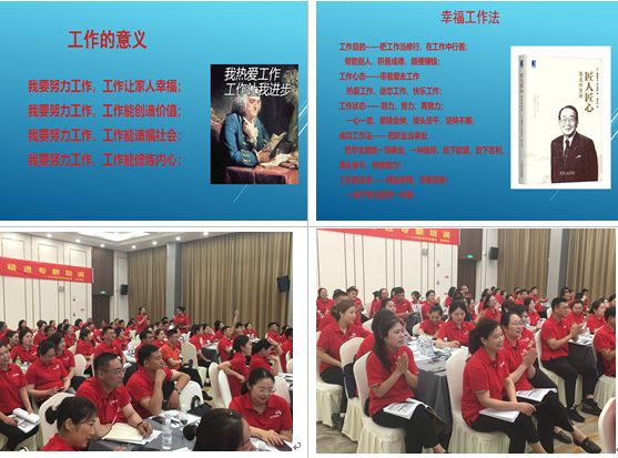 江蘇一物業公司主辦的《國學智慧與六項精進》專題培訓