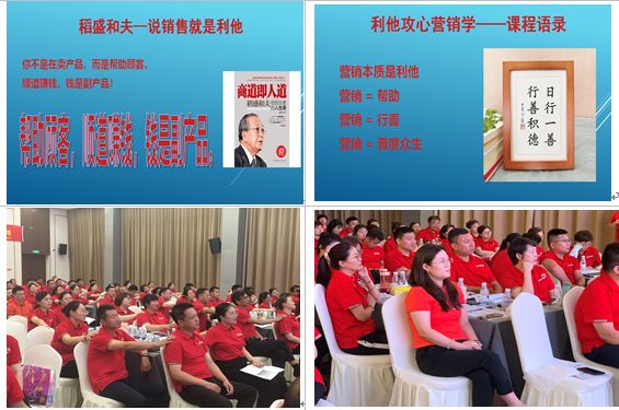 江蘇一物業公司主辦的《國學智慧與六項精進》專題培訓